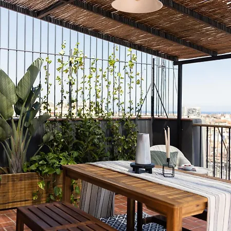 Capitan - Penthouse With Terrace & Ocean View * Barcelona